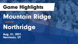 Mountain Ridge  vs Northridge Game Highlights - Aug. 31, 2021