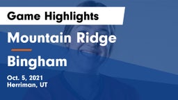 Mountain Ridge  vs Bingham  Game Highlights - Oct. 5, 2021