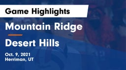 Mountain Ridge  vs Desert Hills  Game Highlights - Oct. 9, 2021