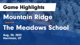 Mountain Ridge  vs The Meadows School Game Highlights - Aug. 20, 2022