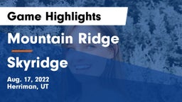 Mountain Ridge  vs Skyridge  Game Highlights - Aug. 17, 2022