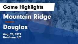 Mountain Ridge  vs Douglas  Game Highlights - Aug. 20, 2022