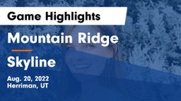 Mountain Ridge  vs Skyline  Game Highlights - Aug. 20, 2022