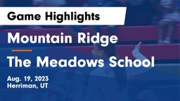 Mountain Ridge  vs The Meadows School Game Highlights - Aug. 19, 2023