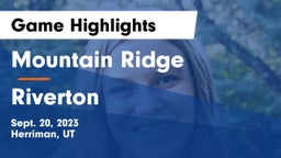 Mountain Ridge  vs Riverton  Game Highlights - Sept. 20, 2023