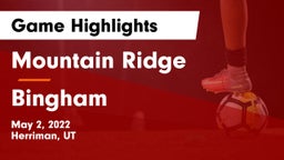 Mountain Ridge  vs Bingham  Game Highlights - May 2, 2022