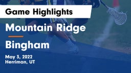 Mountain Ridge  vs Bingham  Game Highlights - May 3, 2022