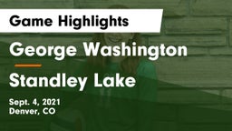 George Washington  vs Standley Lake Game Highlights - Sept. 4, 2021