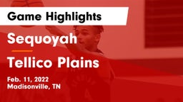 Sequoyah  vs Tellico Plains Game Highlights - Feb. 11, 2022