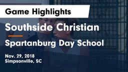 Southside Christian  vs Spartanburg Day School Game Highlights - Nov. 29, 2018