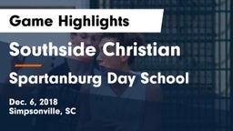 Southside Christian  vs Spartanburg Day School Game Highlights - Dec. 6, 2018