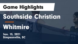 Southside Christian  vs Whitmire  Game Highlights - Jan. 15, 2021