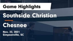 Southside Christian  vs Chesnee  Game Highlights - Nov. 22, 2021
