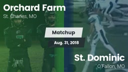 Matchup: Orchard Farm High vs. St. Dominic  2018
