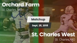 Matchup: Orchard Farm High vs. St. Charles West  2018