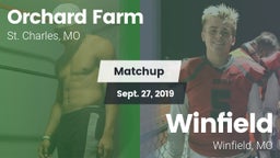 Matchup: Orchard Farm High vs. Winfield  2019