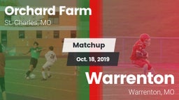 Matchup: Orchard Farm High vs. Warrenton  2019
