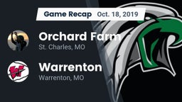 Recap: Orchard Farm  vs. Warrenton  2019