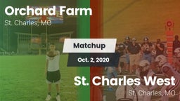 Matchup: Orchard Farm High vs. St. Charles West  2020