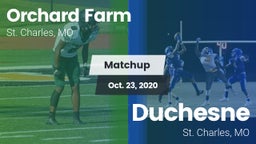 Matchup: Orchard Farm High vs. Duchesne  2020