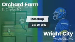 Matchup: Orchard Farm High vs. Wright City  2020