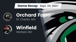Recap: Orchard Farm  vs. Winfield  2021
