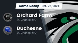 Recap: Orchard Farm  vs. Duchesne  2021