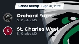 Recap: Orchard Farm  vs. St. Charles West  2022