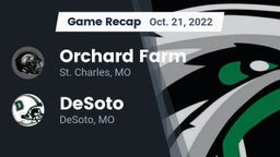 Recap: Orchard Farm  vs. DeSoto  2022