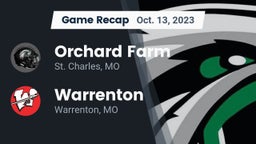 Recap: Orchard Farm  vs. Warrenton  2023