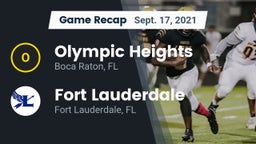 Recap: Olympic Heights  vs. Fort Lauderdale  2021