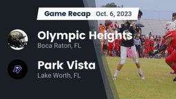 Recap: Olympic Heights  vs. Park Vista  2023
