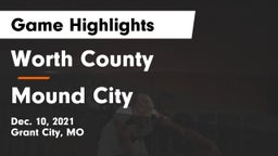 Worth County  vs Mound City  Game Highlights - Dec. 10, 2021