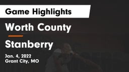 Worth County  vs Stanberry Game Highlights - Jan. 4, 2022