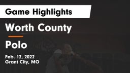 Worth County  vs Polo Game Highlights - Feb. 12, 2022
