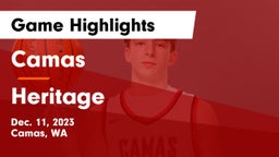 Camas  vs Heritage  Game Highlights - Dec. 11, 2023