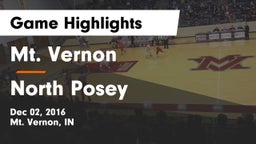 Mt. Vernon  vs North Posey  Game Highlights - Dec 02, 2016