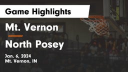 Mt. Vernon  vs North Posey  Game Highlights - Jan. 6, 2024