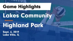 Lakes Community  vs Highland Park Game Highlights - Sept. 6, 2019