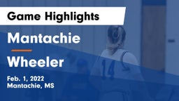 Mantachie  vs Wheeler  Game Highlights - Feb. 1, 2022