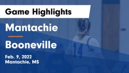 Mantachie  vs Booneville  Game Highlights - Feb. 9, 2022