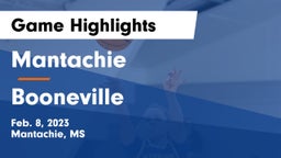 Mantachie  vs Booneville  Game Highlights - Feb. 8, 2023