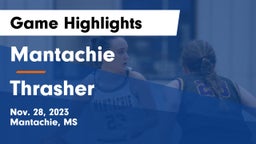 Mantachie  vs  Thrasher  Game Highlights - Nov. 28, 2023