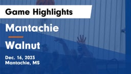 Mantachie  vs Walnut  Game Highlights - Dec. 16, 2023