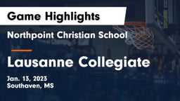 Northpoint Christian School vs Lausanne Collegiate  Game Highlights - Jan. 13, 2023