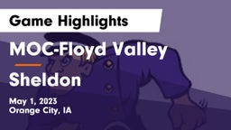 MOC-Floyd Valley  vs Sheldon  Game Highlights - May 1, 2023