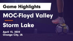 MOC-Floyd Valley  vs Storm Lake  Game Highlights - April 15, 2024