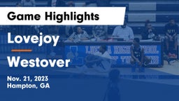 Lovejoy  vs Westover  Game Highlights - Nov. 21, 2023