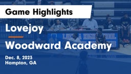 Lovejoy  vs Woodward Academy Game Highlights - Dec. 8, 2023