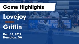 Lovejoy  vs Griffin  Game Highlights - Dec. 16, 2023